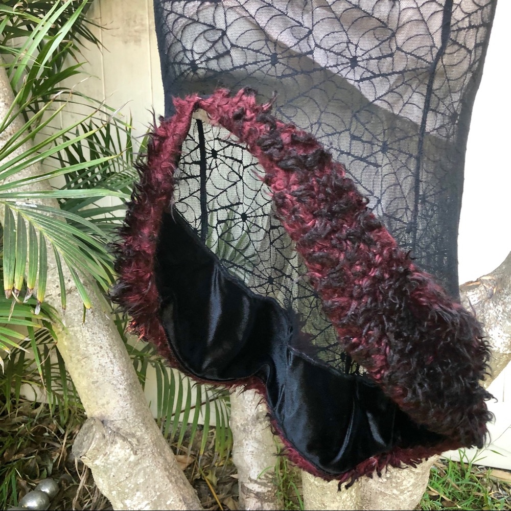 Custom Made Spider Web Dress - Picture 7 of 8